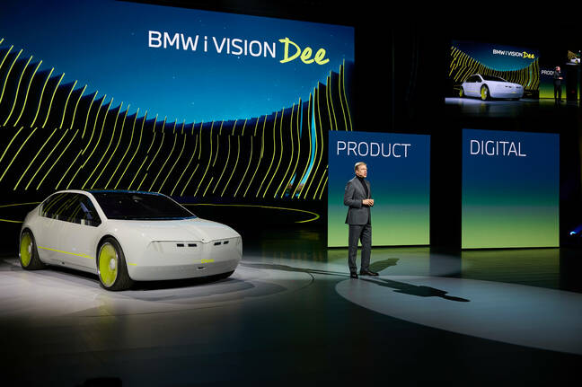 The BMW i Vision Dee is presented state-of-the-art at CES 2023 BMW-i-vision-dee-presentation