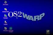 Screenshot of an OS/2 Warp desktop