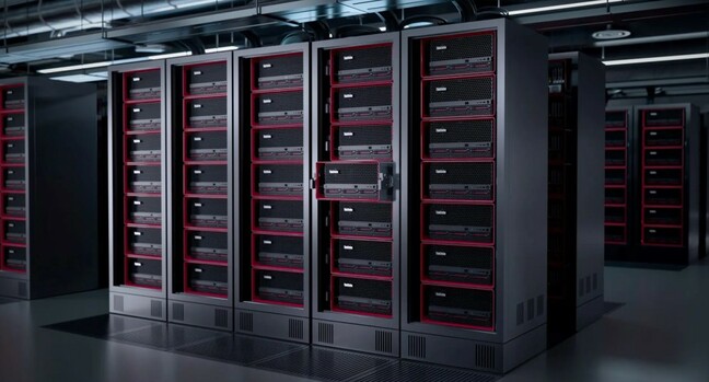 ThinkStation PX in racks