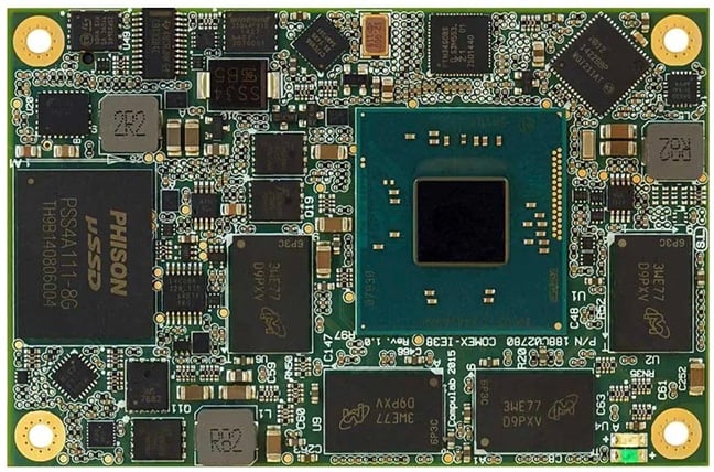 COMEX IE38 includes Phison uSSD (Image Credit: CompuLab.)