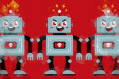 Illustration of some bad robots