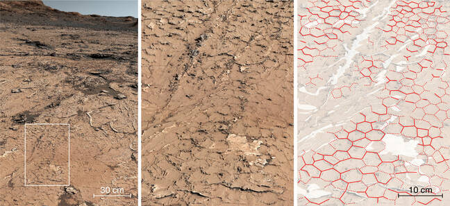 curiosity-mars-hexagonal-mud