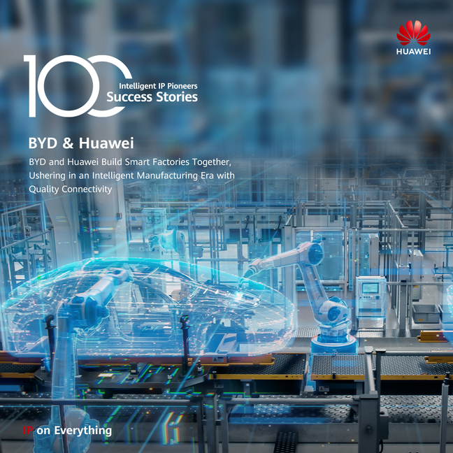 BYD & Huawei Build Smart Factories Together