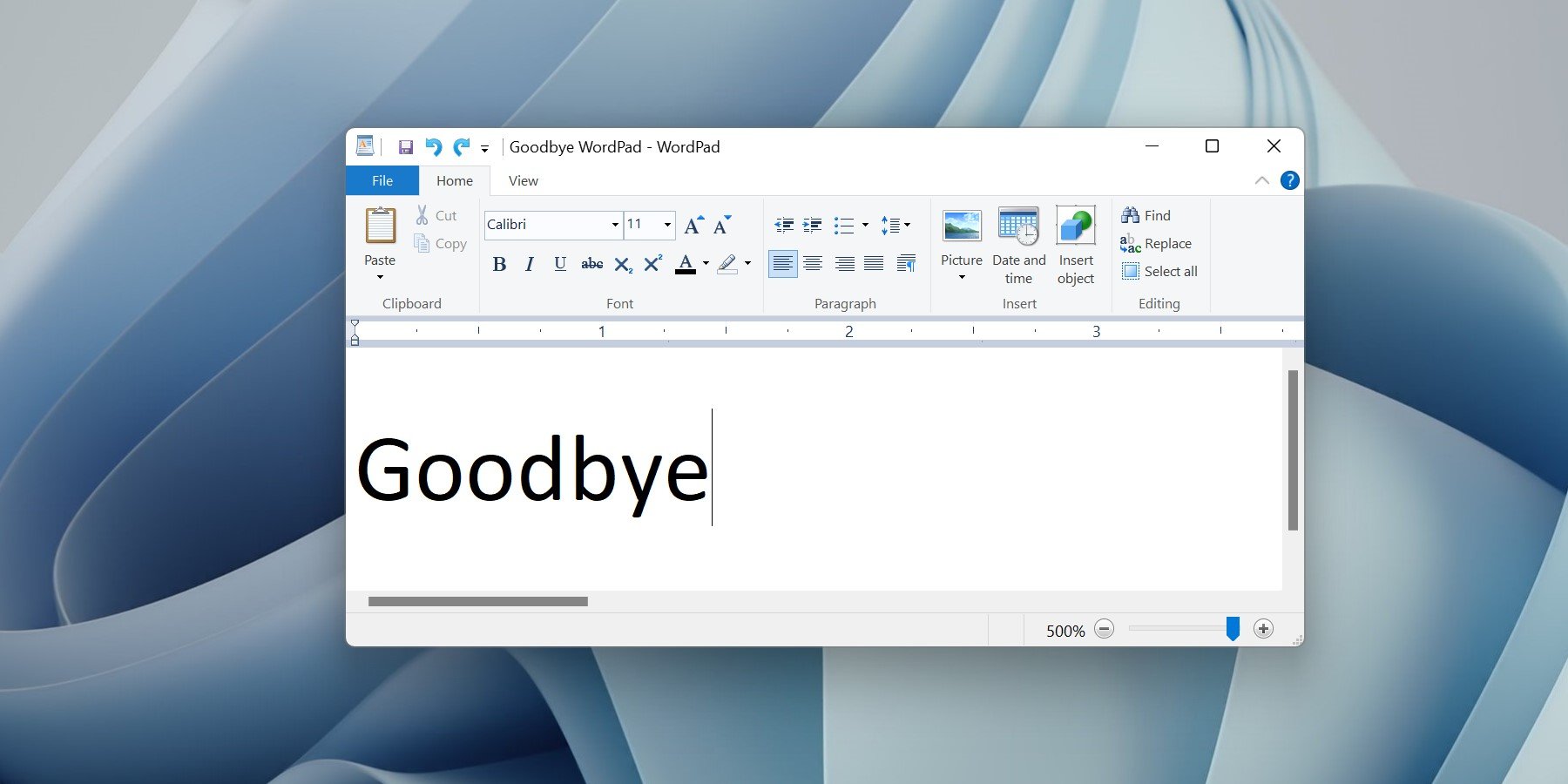 WordPad waltzes off Windows 11 Insider build