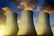 nuclear power plants cooling towers