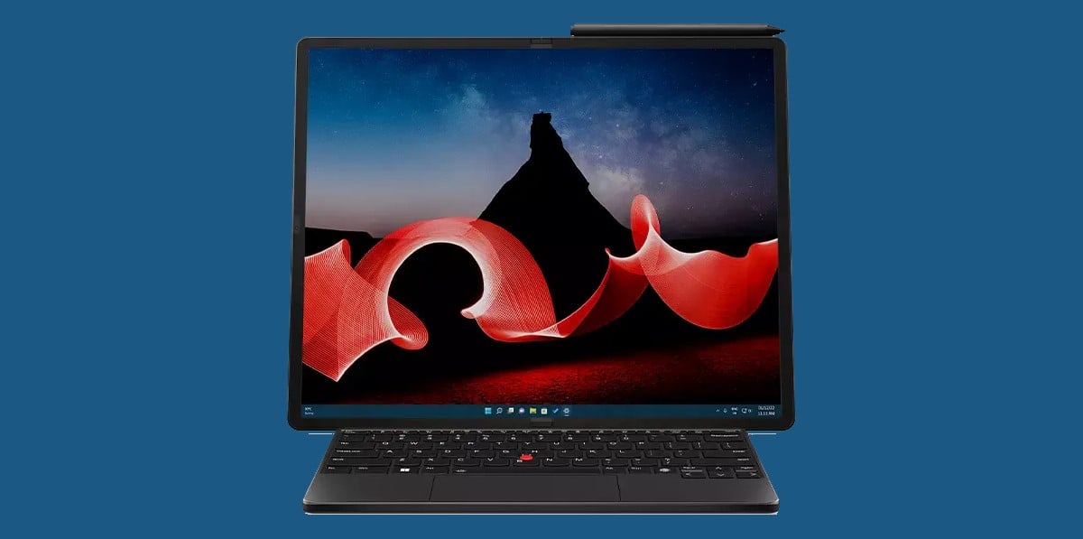 La computadora portátil plegable ThinkPad X1 de Lenovo finalmente se hace realidad • Record
