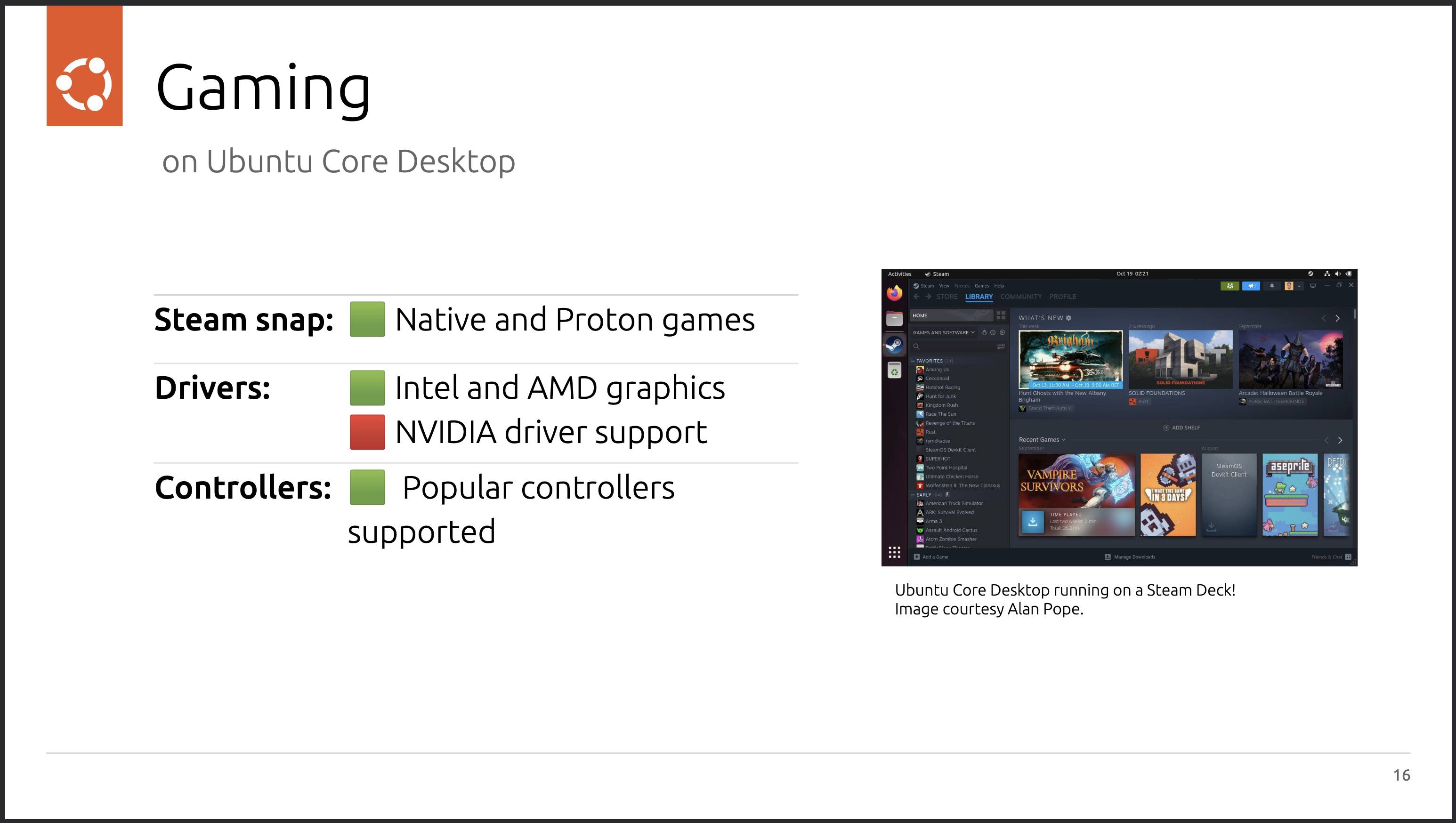 Core Desktop предназначен для поддержки ролей общего назначения, а не только периферийных устройств, таких как, в принципе, игровые устройства.