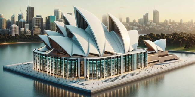 Sydney opera house datacenter