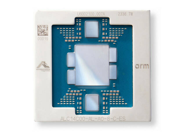 AWS handout image of the Graviton4 processor