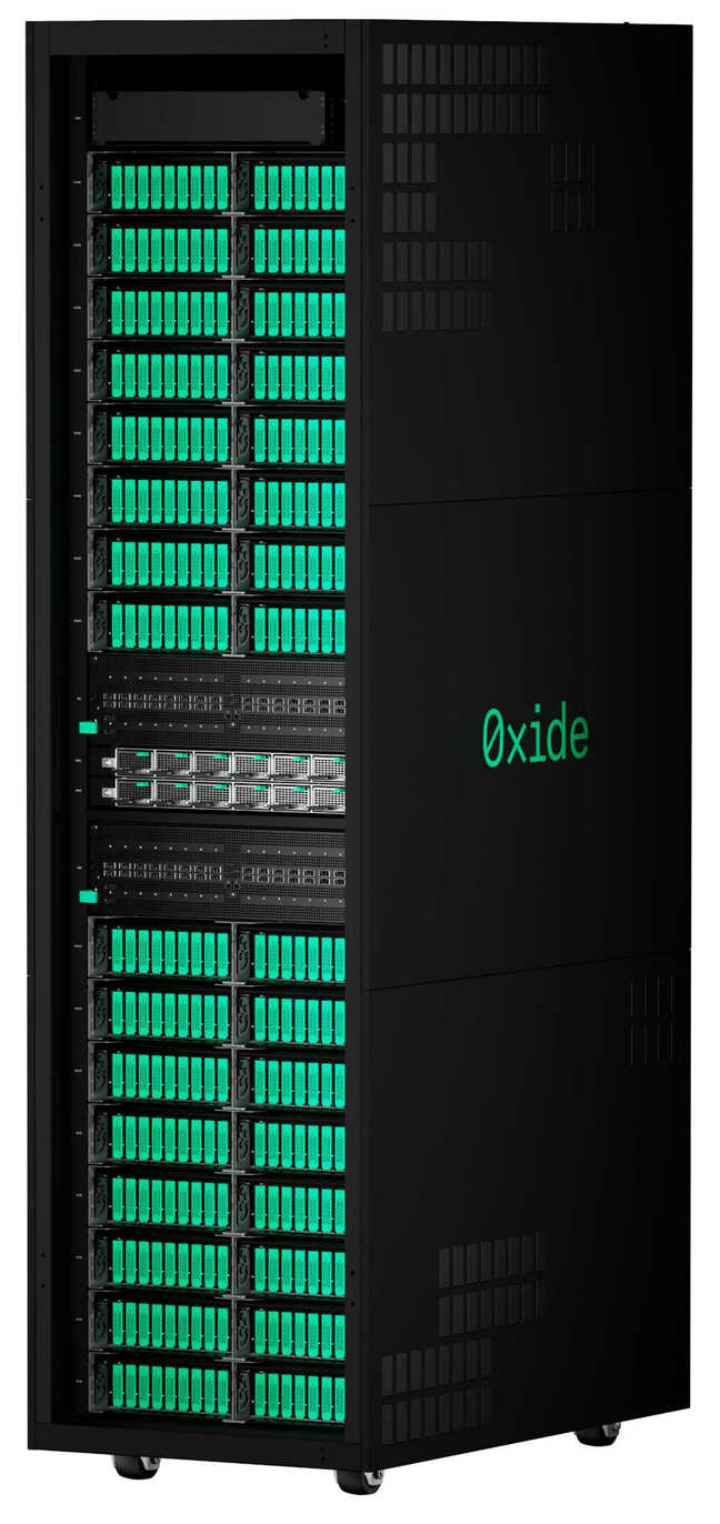 An Oxide Computer rack