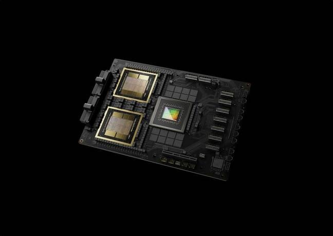 Nvidia's Grace-Blackwell Superchip, or GB200 for short, combines a 72 Arm core CPU with a pair of 1,200W GPUs