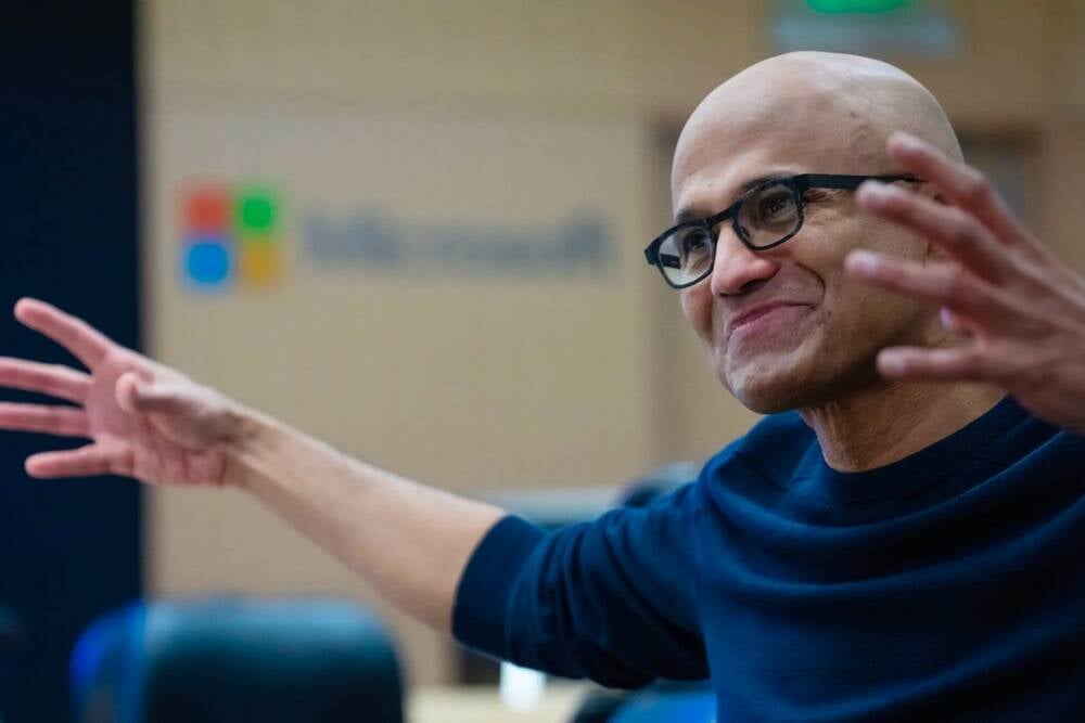 Satya Nadella says AI is yet to find a killer app that matches the combined impact of email and Excel