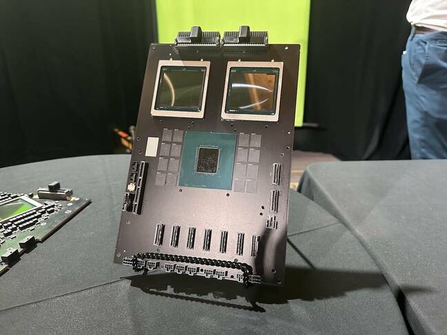 Nvidia's Grace-Blackwell Superchip, or GB200 for short, combines a 72 Arm-core CPU with a pair of 1,200W GPUs.