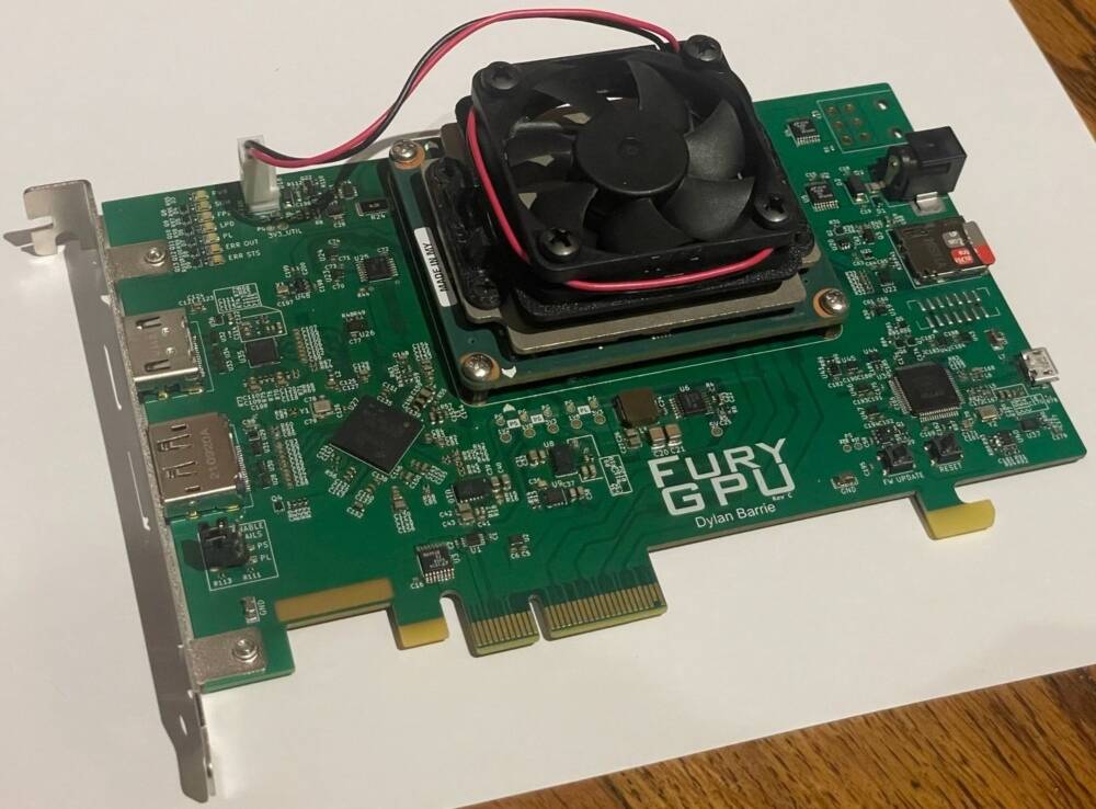 Can a Xilinx FPGA recreate a 1990s Quake-capable 3D card? Yup! Meet the FuryGpu