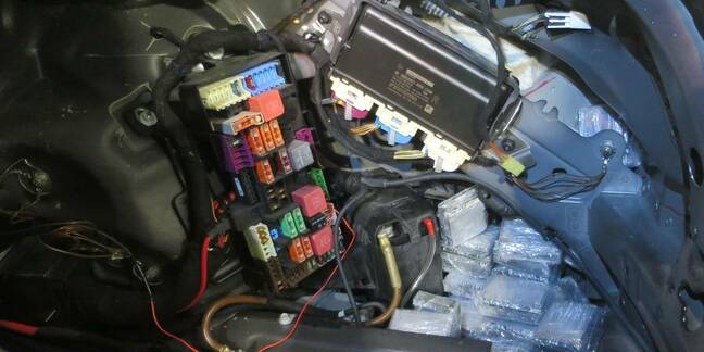 CPUs stashed in a car found by Hong Kong Authorities