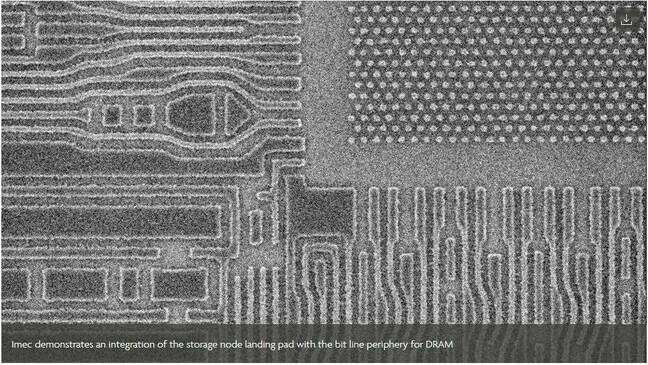 IMEC DRAM patterning