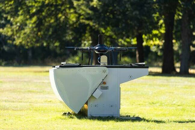 nokia drone charging station