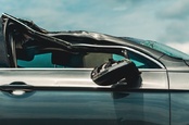 Damaged car