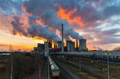 Power plants generate CO2 when they produce electricity for DCS