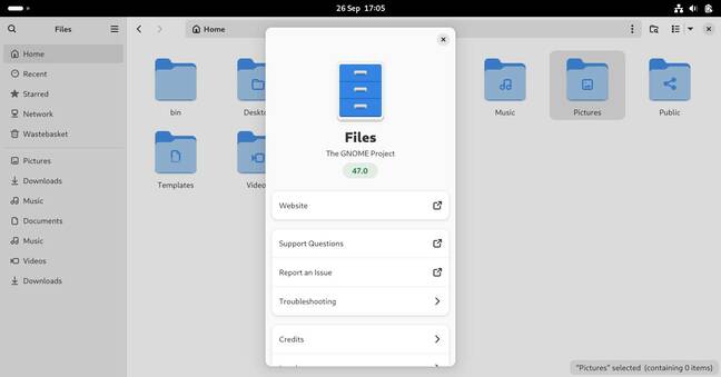 Files (née Nautilus) now lets you customize your sidebar, along with many other refinements.