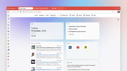 Vivaldi 7 with Dashboard (pic: Vivaldi)