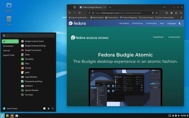 We like the look of the newest immutable desktop spin. For us, it remains Atomic Budgie.