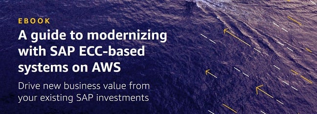 A guide to modernizing with SAP ECC-based systems on AWS