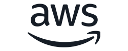 AWS logo with smile