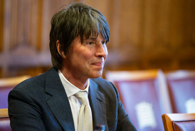 Professor Brian Cox at the House of Commons on 3 March – click to enlarge (Pic: ©House of Commons)