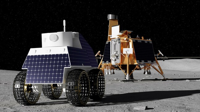Honeybee's rover and Firefly Aerospace Blue Ghost lander