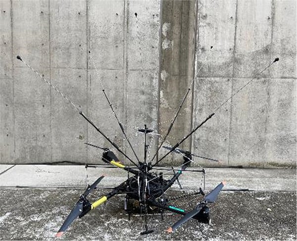 NTT's lightning proof drone NTT's lightning proof drone