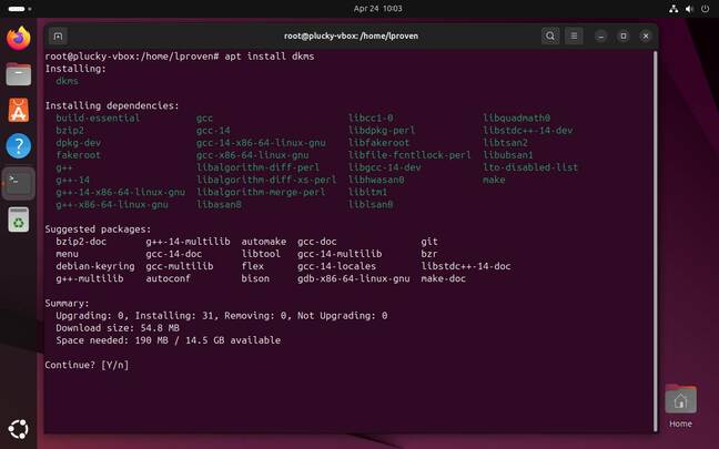 All flavors of Ubuntu include APT 3, with fancy new columnal color output 