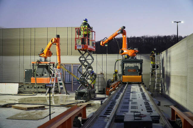 AI-powered 20 foot robots coming for construction workers' jobs