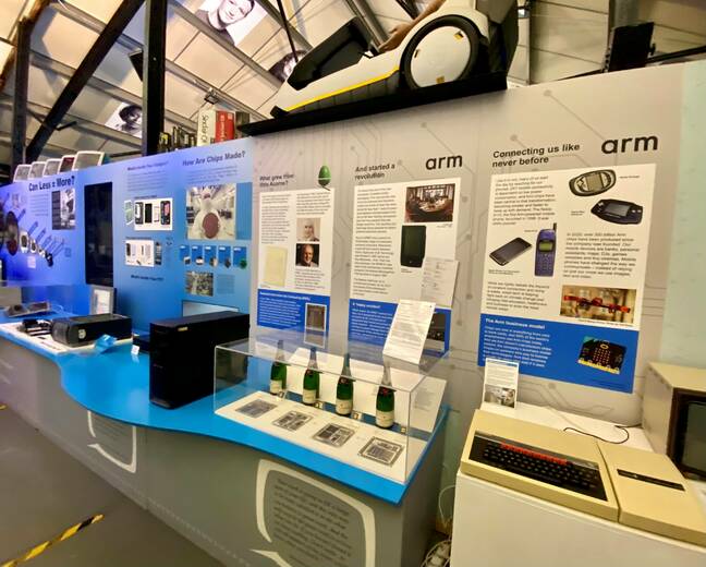 Arm exhibit at the Centre for Computing History (pic: Centre for Computing History Arm exhibit at the Centre for Computing History (pic: Centre for Computing History