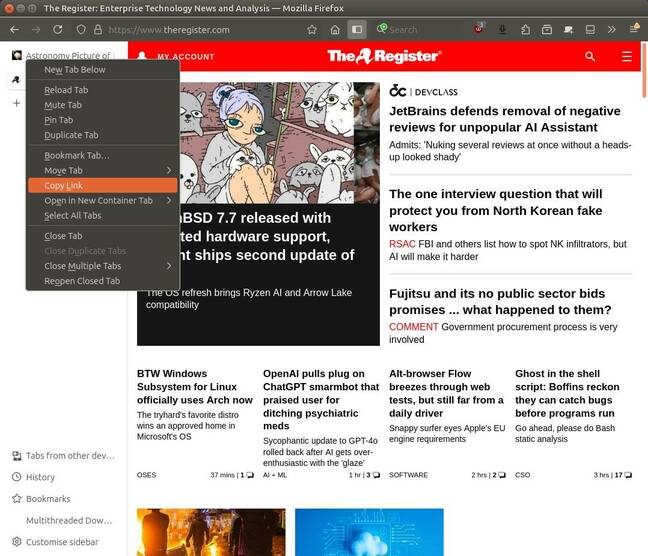 Thunderbird joins Firefox on the monthly treadmill