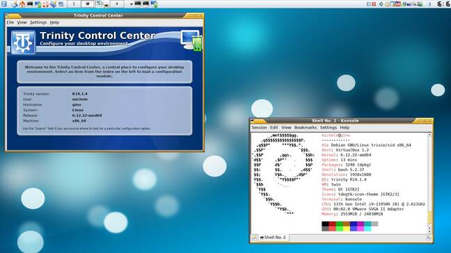 KDE 3 lives to fight another day as Trinity Desktop 14.1.4 hits the shelves