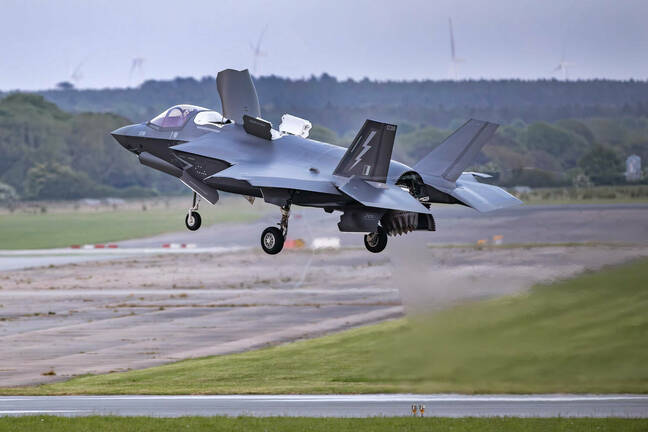 The RAF took delivery of two new F-35B Lightning jets at RAF Marham on May 8, 2025. They were built by Lockheed Martin in Fort Worth Texas