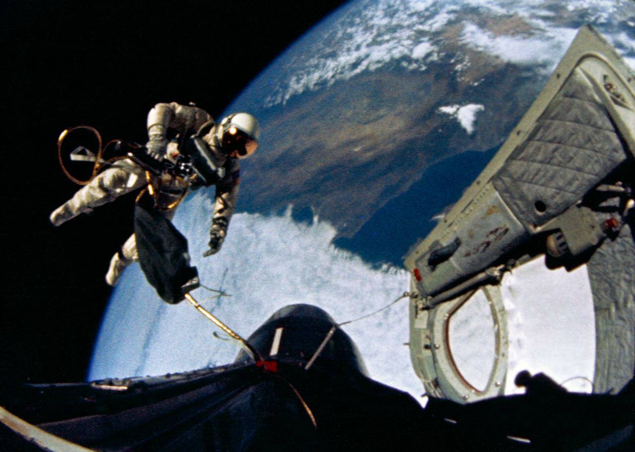 60 years ago the US took its first walk in space with Gemini 4