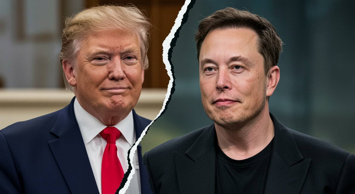 Musk and Trump take slap fight public as bromance ends