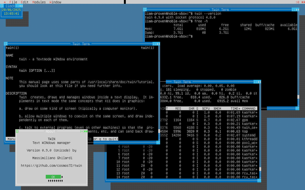 Tiling terminal multiplexers for the console connoisseur
