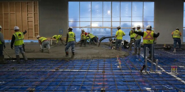 Low-carbon concrete at Meta's Rosemount MN datacenter