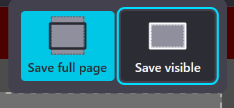 Save full page in Firefox