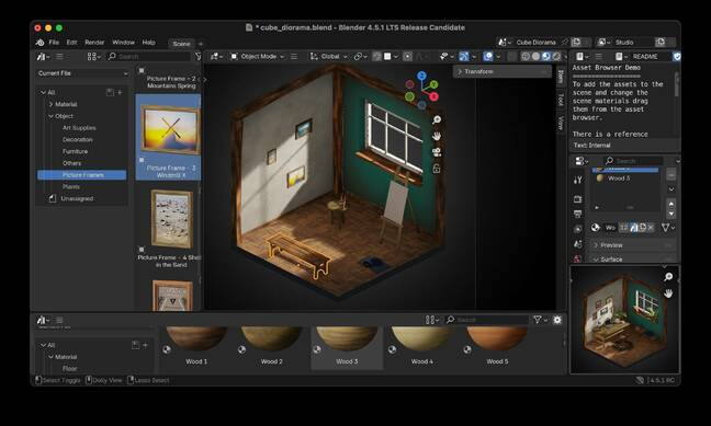 Blender 3D app suite could touch down on tablets, starting with iPad