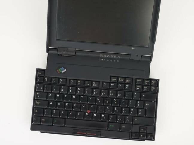 IBM ThinkPad 701C. Image by Ged Carroll, Creative Commons 2.0