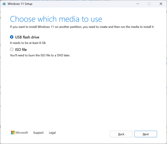 Windows Media Creation Tool