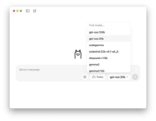 Launch Ollama on macOS