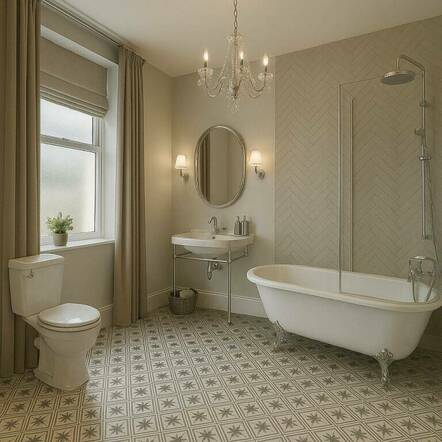 lovely Toilet curtain