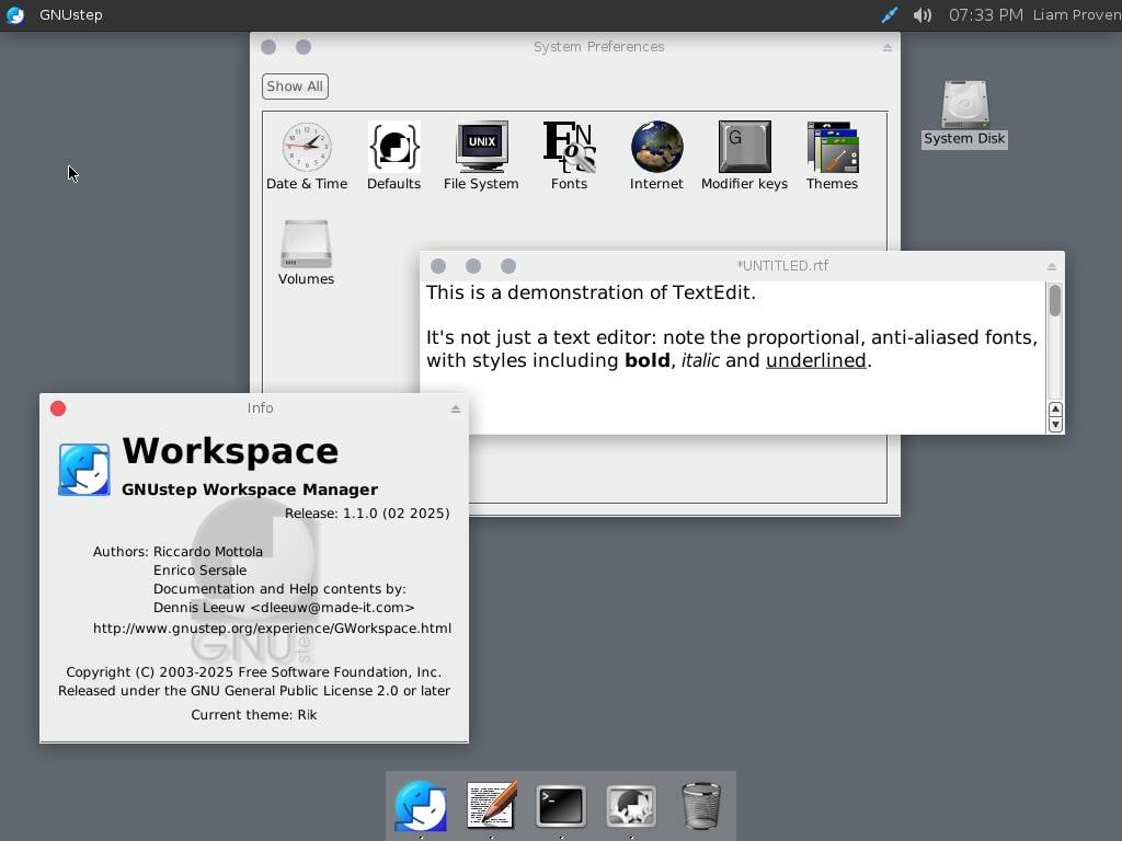 GhostBSD 25.02 adds ‘Gershwin’ desktop for a Mac-like twist