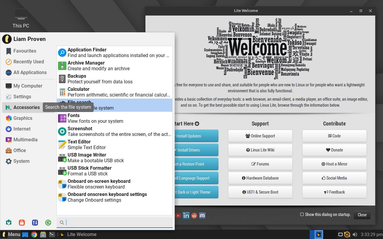 Linux Lite 7.6 keeps it simple, shiny, and mostly slim