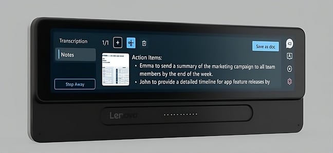 Lenovo Magic Bay HUD
